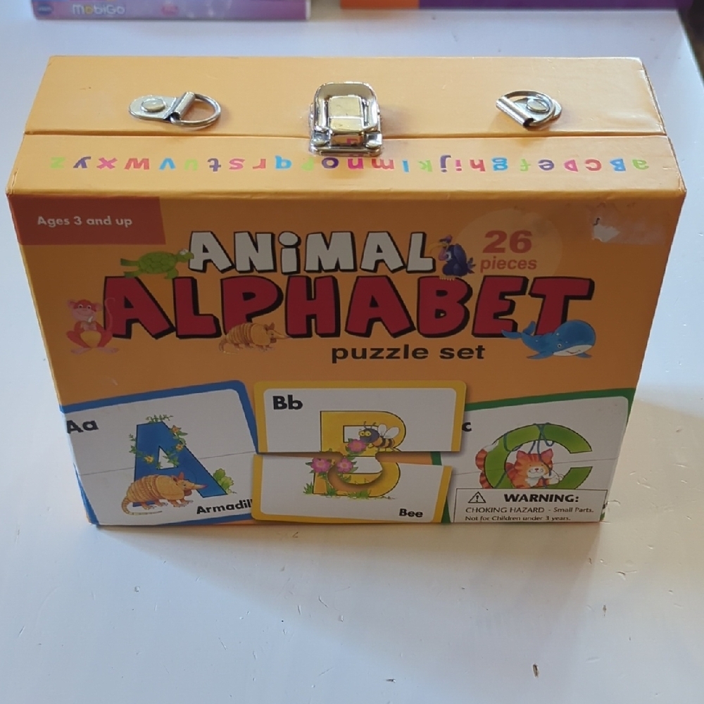 Spice Box Animal Alphabet Puzzle Set 26 Letters